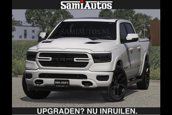 Dodge Ram SPORT V8 5.7 402PK | €69950,- excl | Krachtige Hemi | Panorama Dak | 12' Scherm Comfortabele Dubbele Cabine met Royale 5 Zitplaatsen | NIEUW EN BPM vrij | Nu Leverbaar uit Voorraad | Nr 2529 - 1277 | De specialist in Amerikaanse pick‑ups in Nederland en Europa.