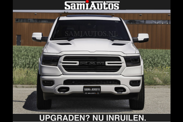 Dodge Ram SPORT V8 5.7 402PK | €69950,- excl | Krachtige Hemi | Panorama Dak | 12' Scherm Comfortabele Dubbele Cabine met Royale 5 Zitplaatsen | NIEUW EN BPM vrij | Nu Leverbaar uit Voorraad | Nr 2529 - 1277 | De specialist in Amerikaanse pick‑ups in Nederland en Europa.