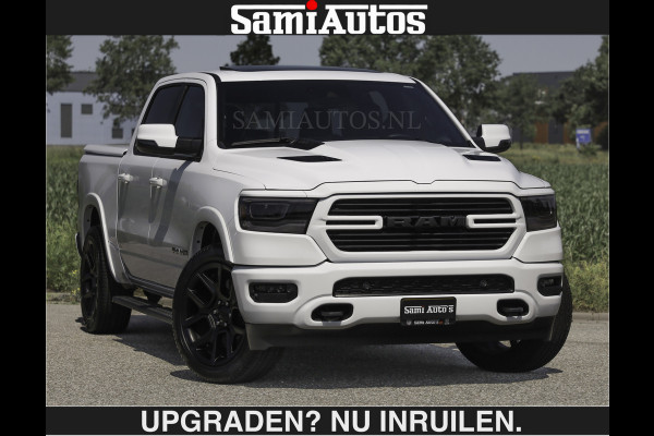 Dodge Ram SPORT V8 5.7 402PK | €69950,- excl | Krachtige Hemi | Panorama Dak | 12' Scherm Comfortabele Dubbele Cabine met Royale 5 Zitplaatsen | NIEUW EN BPM vrij | Nu Leverbaar uit Voorraad | Nr 2529 - 1277 | De specialist in Amerikaanse pick‑ups in Nederland en Europa.