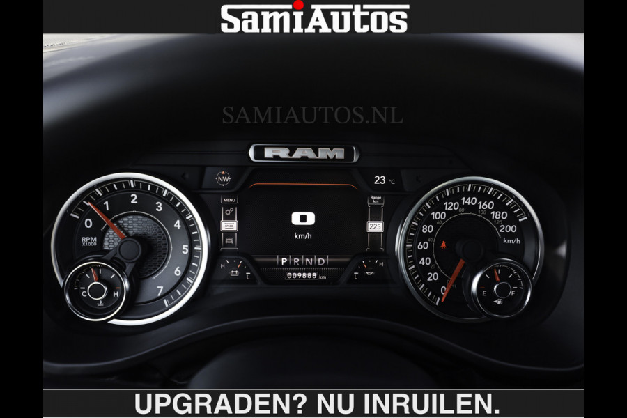 Dodge Ram SPORT V8 5.7 402PK | €69950,- excl | Krachtige Hemi | Panorama Dak | 12' Scherm Comfortabele Dubbele Cabine met Royale 5 Zitplaatsen | NIEUW EN BPM vrij | Nu Leverbaar uit Voorraad | Nr 2529 - 1277 | De specialist in Amerikaanse pick‑ups in Nederland en Europa.