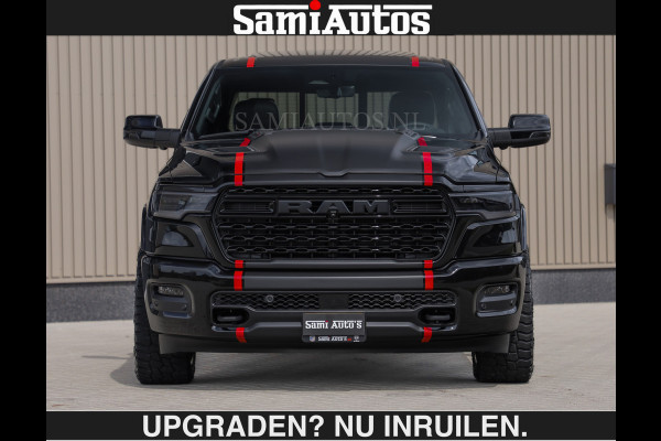 Dodge Ram LIMITED H.O 540PK | Massage + Full Option €84950,- excl | De Meest Luxe en Volle Pick-Up in zijn Klasse | Comfortabele Dubbele Cabine met Royale 5 Zitplaatsen | BPM vrij | Nu Leverbaar uit Voorraad | Voorraad Nr 2326 - 5169 | De specialist in Amerikaanse pick‑ups in Nederland en Europa.