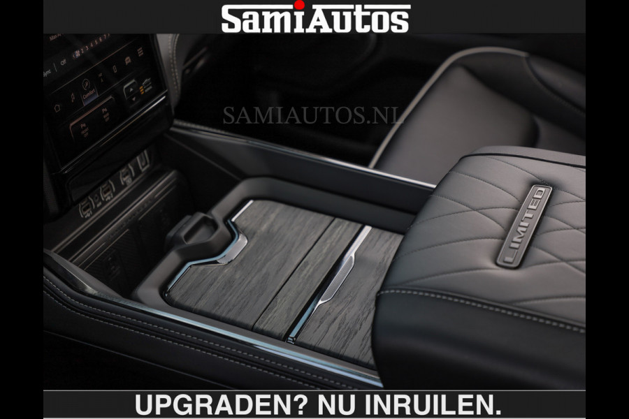 Dodge Ram LIMITED H.O 540PK | Massage + Full Option €84950,- excl | De Meest Luxe en Volle Pick-Up in zijn Klasse | Comfortabele Dubbele Cabine met Royale 5 Zitplaatsen | BPM vrij | Nu Leverbaar uit Voorraad | Voorraad Nr 2326 - 5169 | De specialist in Amerikaanse pick‑ups in Nederland en Europa.