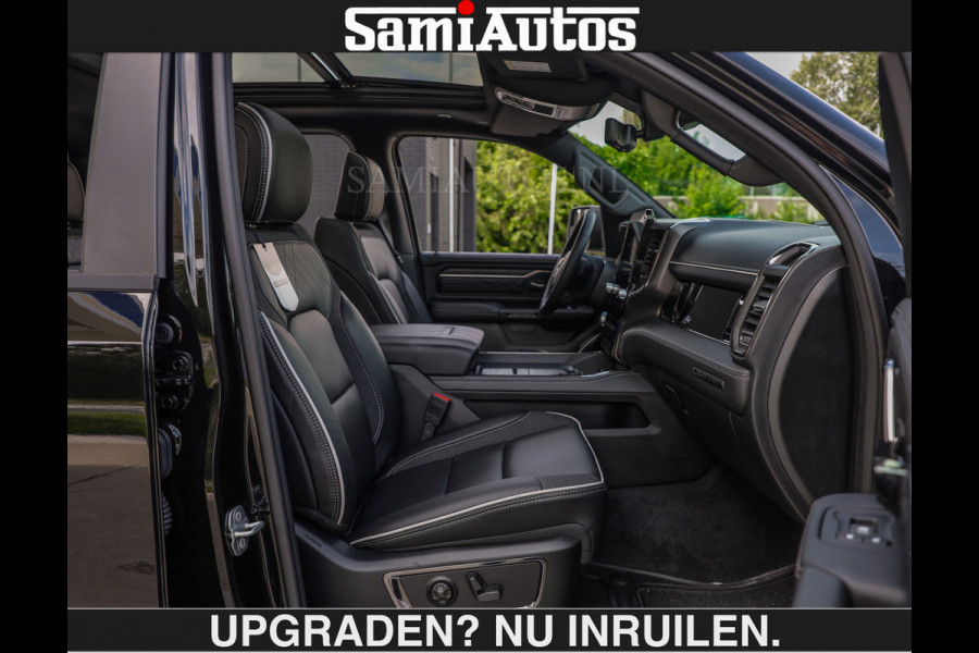 Dodge Ram LIMITED H.O 540PK | Massage + Full Option €84950,- excl | De Meest Luxe en Volle Pick-Up in zijn Klasse | Comfortabele Dubbele Cabine met Royale 5 Zitplaatsen | BPM vrij | Nu Leverbaar uit Voorraad | Voorraad Nr 2326 - 5169 | De specialist in Amerikaanse pick‑ups in Nederland en Europa.
