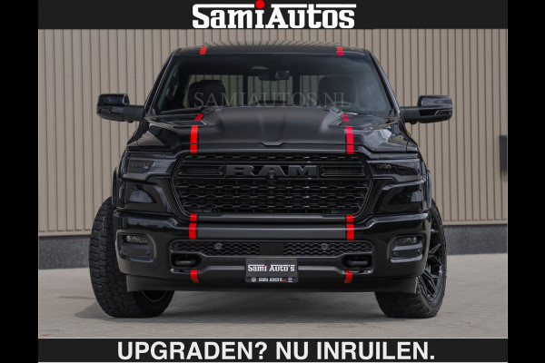 Dodge Ram LIMITED H.O 540PK | Massage + Full Option €84950,- excl | De Meest Luxe en Volle Pick-Up in zijn Klasse | Comfortabele Dubbele Cabine met Royale 5 Zitplaatsen | BPM vrij | Nu Leverbaar uit Voorraad | Voorraad Nr 2326 - 5169 | De specialist in Amerikaanse pick‑ups in Nederland en Europa.