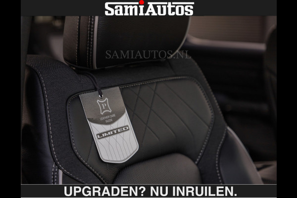 Dodge Ram LIMITED H.O 540PK | Massage + Full Option €84950,- excl | De Meest Luxe en Volle Pick-Up in zijn Klasse | Comfortabele Dubbele Cabine met Royale 5 Zitplaatsen | BPM vrij | Nu Leverbaar uit Voorraad | Voorraad Nr 2326 - 5169 | De specialist in Amerikaanse pick‑ups in Nederland en Europa.