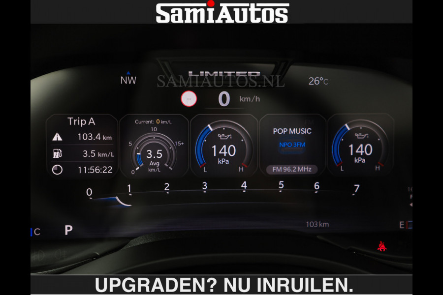 Dodge Ram LIMITED H.O 540PK | Massage + Full Option €84950,- excl | De Meest Luxe en Volle Pick-Up in zijn Klasse | Comfortabele Dubbele Cabine met Royale 5 Zitplaatsen | BPM vrij | Nu Leverbaar uit Voorraad | Voorraad Nr 2326 - 5169 | De specialist in Amerikaanse pick‑ups in Nederland en Europa.