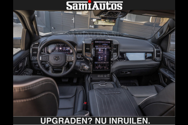Dodge Ram De Meest Luxe en Volle Pick-Up in zijn Klasse €84950,- excl | Limited H.O 540HP 706Nm | Massage + Full Option | Comfortabele Dubbele Cabine met Royale 5 Zitplaatsen | BPM vrij | Nu Leverbaar uit Voorraad | Voorraad Nr 2304 - 8540 | De specialist in Amerikaanse pick‑ups in Nederland en Europa.