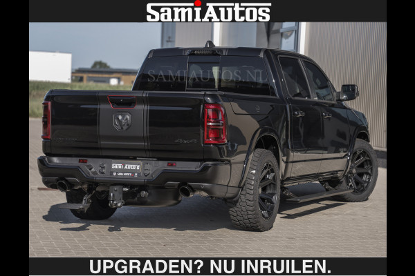 Dodge Ram De Meest Luxe en Volle Pick-Up in zijn Klasse €84950,- excl | Limited H.O 540HP 706Nm | Massage + Full Option | Comfortabele Dubbele Cabine met Royale 5 Zitplaatsen | BPM vrij | Nu Leverbaar uit Voorraad | Voorraad Nr 2304 - 8540 | De specialist in Amerikaanse pick‑ups in Nederland en Europa.
