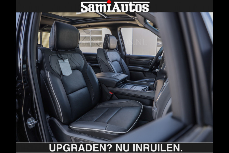 Dodge Ram De Meest Luxe en Volle Pick-Up in zijn Klasse €84950,- excl | Limited H.O 540HP 706Nm | Massage + Full Option | Comfortabele Dubbele Cabine met Royale 5 Zitplaatsen | BPM vrij | Nu Leverbaar uit Voorraad | Voorraad Nr 2304 - 8540 | De specialist in Amerikaanse pick‑ups in Nederland en Europa.