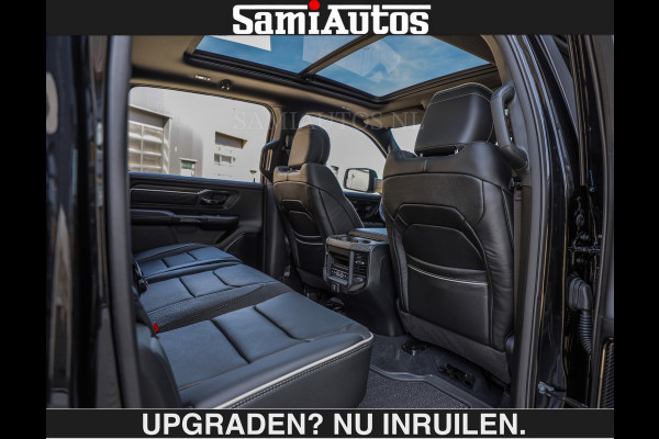 Dodge Ram De Meest Luxe en Volle Pick-Up in zijn Klasse €84950,- excl | Limited H.O 540HP 706Nm | Massage + Full Option | Comfortabele Dubbele Cabine met Royale 5 Zitplaatsen | BPM vrij | Nu Leverbaar uit Voorraad | Voorraad Nr 2304 - 8540 | De specialist in Amerikaanse pick‑ups in Nederland en Europa.