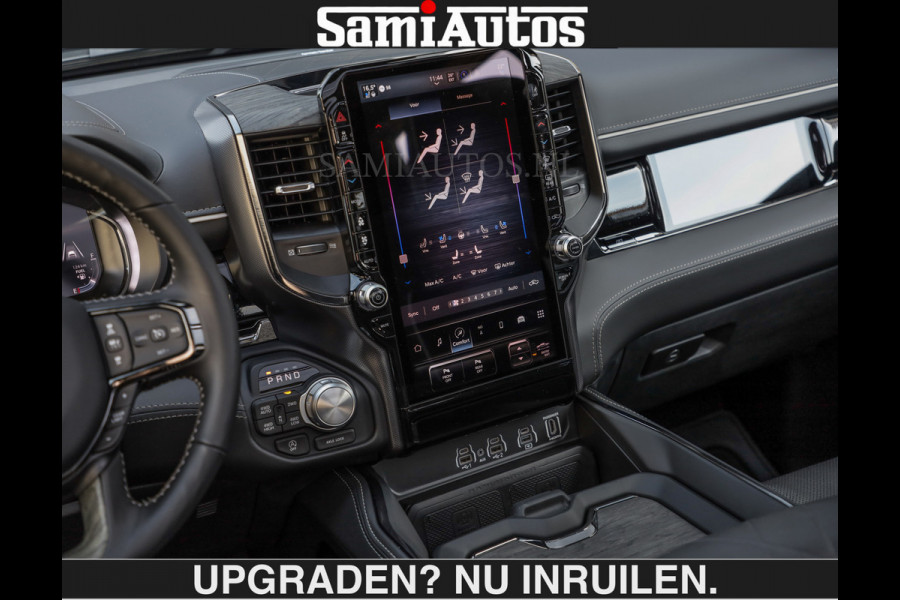 Dodge Ram De Meest Luxe en Volle Pick-Up in zijn Klasse €84950,- excl | Limited H.O 540HP 706Nm | Massage + Full Option | Comfortabele Dubbele Cabine met Royale 5 Zitplaatsen | BPM vrij | Nu Leverbaar uit Voorraad | Voorraad Nr 2304 - 8540 | De specialist in Amerikaanse pick‑ups in Nederland en Europa.