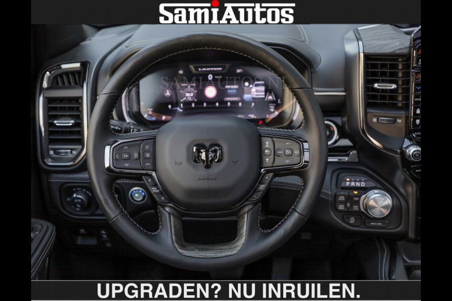 Dodge Ram De Meest Luxe en Volle Pick-Up in zijn Klasse €84950,- excl | Limited H.O 540HP 706Nm | Massage + Full Option | Comfortabele Dubbele Cabine met Royale 5 Zitplaatsen | BPM vrij | Nu Leverbaar uit Voorraad | Voorraad Nr 2304 - 8540 | De specialist in Amerikaanse pick‑ups in Nederland en Europa.