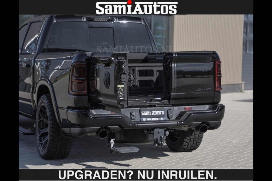 Dodge Ram De Meest Luxe en Volle Pick-Up in zijn Klasse €84950,- excl | Limited H.O 540HP 706Nm | Massage + Full Option | Comfortabele Dubbele Cabine met Royale 5 Zitplaatsen | BPM vrij | Nu Leverbaar uit Voorraad | Voorraad Nr 2304 - 8540 | De specialist in Amerikaanse pick‑ups in Nederland en Europa.