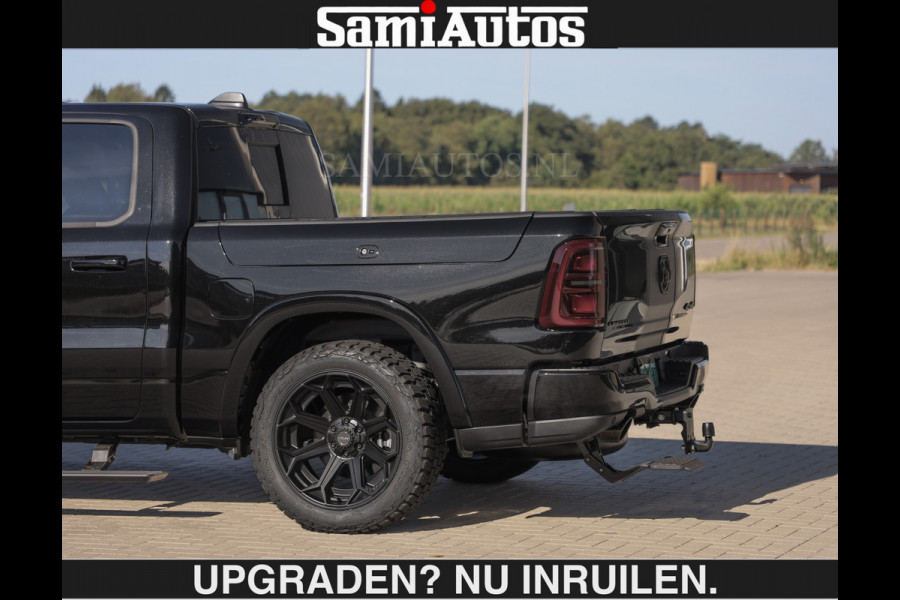 Dodge Ram De Meest Luxe en Volle Pick-Up in zijn Klasse €84950,- excl | Limited H.O 540HP 706Nm | Massage + Full Option | Comfortabele Dubbele Cabine met Royale 5 Zitplaatsen | BPM vrij | Nu Leverbaar uit Voorraad | Voorraad Nr 2304 - 8540 | De specialist in Amerikaanse pick‑ups in Nederland en Europa.