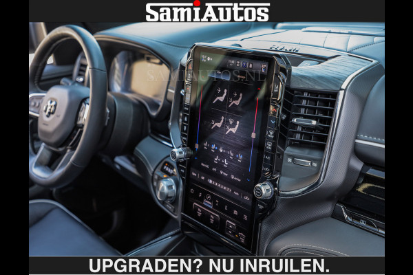 Dodge Ram De Meest Luxe en Volle Pick-Up in zijn Klasse €84950,- excl | Limited H.O 540HP 706Nm | Massage + Full Option | Comfortabele Dubbele Cabine met Royale 5 Zitplaatsen | BPM vrij | Nu Leverbaar uit Voorraad | Voorraad Nr 2304 - 8540 | De specialist in Amerikaanse pick‑ups in Nederland en Europa.