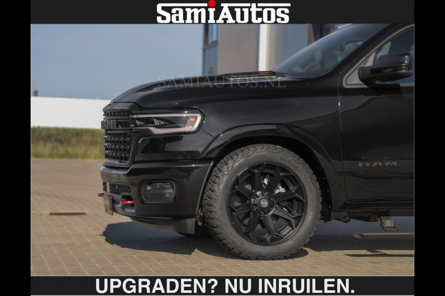 Dodge Ram De Meest Luxe en Volle Pick-Up in zijn Klasse €84950,- excl | Limited H.O 540HP 706Nm | Massage + Full Option | Comfortabele Dubbele Cabine met Royale 5 Zitplaatsen | BPM vrij | Nu Leverbaar uit Voorraad | Voorraad Nr 2304 - 8540 | De specialist in Amerikaanse pick‑ups in Nederland en Europa.