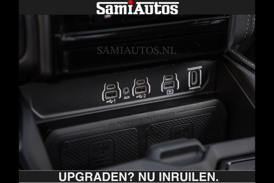 Dodge Ram De Meest Luxe en Volle Pick-Up in zijn Klasse €84950,- excl | Limited H.O 540HP 706Nm | Massage + Full Option | Comfortabele Dubbele Cabine met Royale 5 Zitplaatsen | BPM vrij | Nu Leverbaar uit Voorraad | Voorraad Nr 2304 - 8540 | De specialist in Amerikaanse pick‑ups in Nederland en Europa.