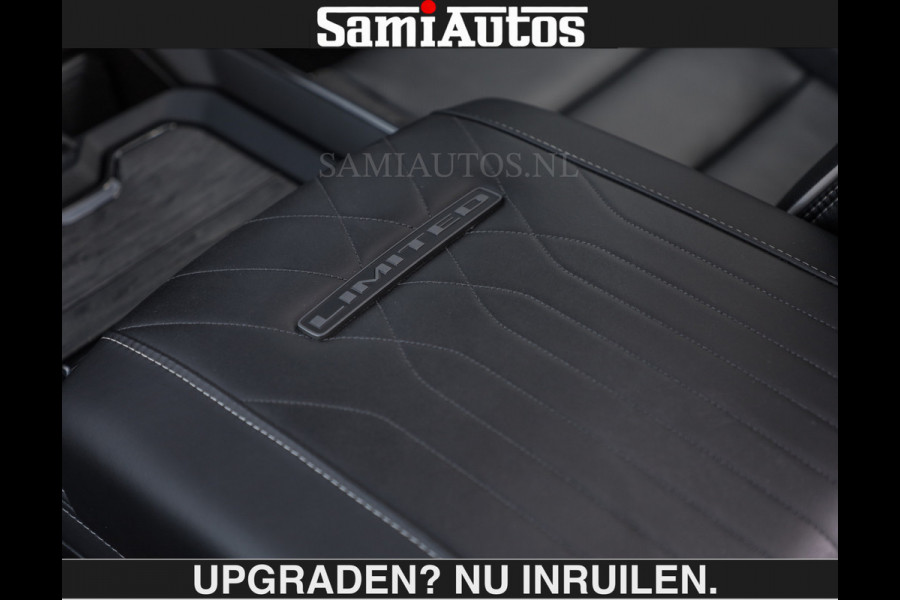 Dodge Ram De Meest Luxe en Volle Pick-Up in zijn Klasse €84950,- excl | Limited H.O 540HP 706Nm | Massage + Full Option | Comfortabele Dubbele Cabine met Royale 5 Zitplaatsen | BPM vrij | Nu Leverbaar uit Voorraad | Voorraad Nr 2304 - 8540 | De specialist in Amerikaanse pick‑ups in Nederland en Europa.