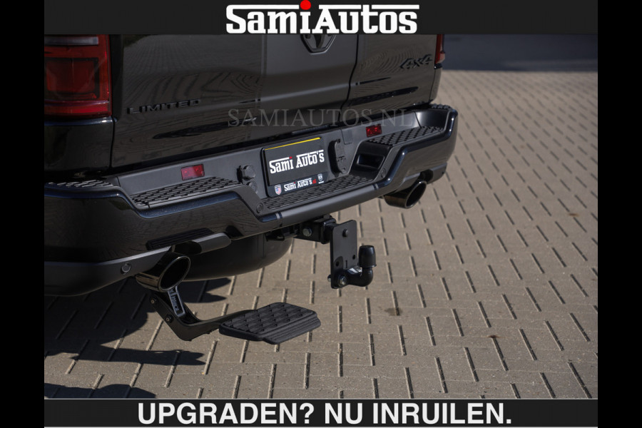 Dodge Ram De Meest Luxe en Volle Pick-Up in zijn Klasse €84950,- excl | Limited H.O 540HP 706Nm | Massage + Full Option | Comfortabele Dubbele Cabine met Royale 5 Zitplaatsen | BPM vrij | Nu Leverbaar uit Voorraad | Voorraad Nr 2304 - 8540 | De specialist in Amerikaanse pick‑ups in Nederland en Europa.