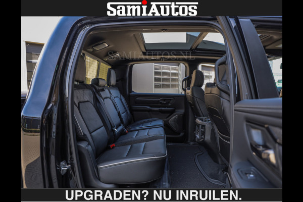 Dodge Ram De Meest Luxe en Volle Pick-Up in zijn Klasse €84950,- excl | Limited H.O 540HP 706Nm | Massage + Full Option | Comfortabele Dubbele Cabine met Royale 5 Zitplaatsen | BPM vrij | Nu Leverbaar uit Voorraad | Voorraad Nr 2304 - 8540 | De specialist in Amerikaanse pick‑ups in Nederland en Europa.
