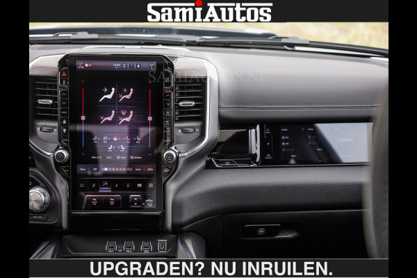 Dodge Ram BOM VOL | HUD | 420PK | LUCHTVERING | PANO | €79950,- excl | PASSAGIERSSCHERM | BOM EN BOM VOL | Comfortabele Dubbele Cabine met Royale 5 Zitplaatsen | DODGE RAM PREMIUM LARAMIE EDITION | Voorraad Nr 2230 - 8765 | De specialist in Amerikaanse pick‑ups in Nederland en Europa.
