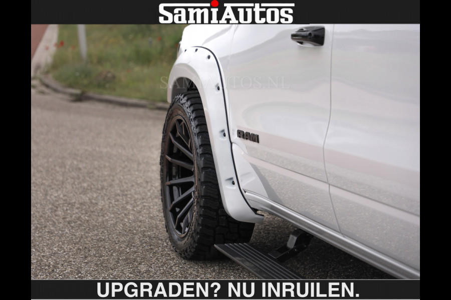 Dodge Ram BOM VOL | HUD | 420PK | LUCHTVERING | PANO | €79950,- excl | PASSAGIERSSCHERM | BOM EN BOM VOL | Comfortabele Dubbele Cabine met Royale 5 Zitplaatsen | DODGE RAM PREMIUM LARAMIE EDITION | Voorraad Nr 2230 - 8765 | De specialist in Amerikaanse pick‑ups in Nederland en Europa.