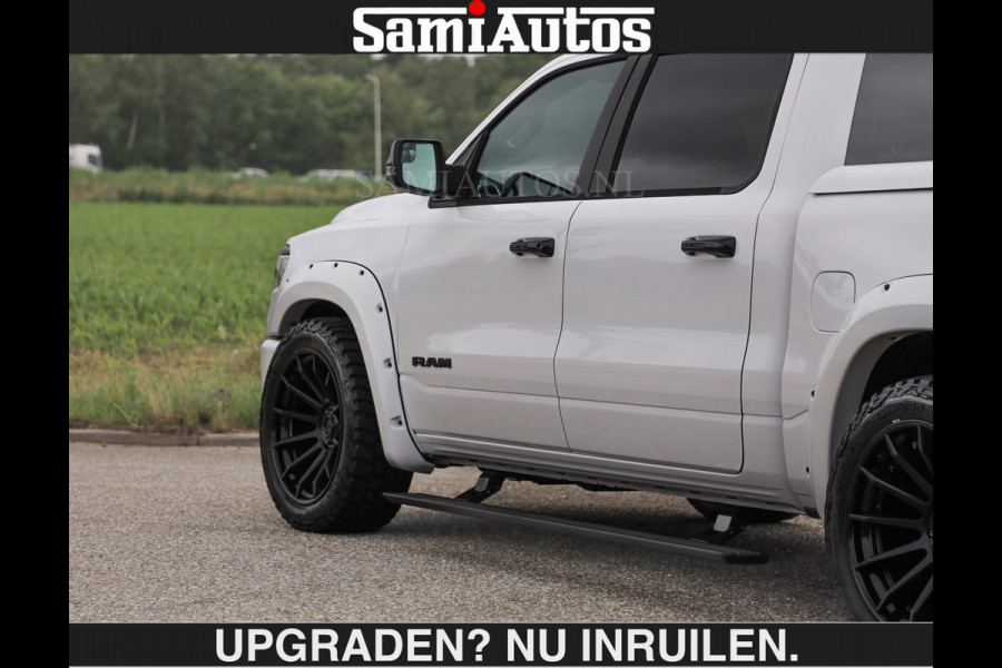 Dodge Ram BOM VOL | HUD | 420PK | LUCHTVERING | PANO | €79950,- excl | PASSAGIERSSCHERM | BOM EN BOM VOL | Comfortabele Dubbele Cabine met Royale 5 Zitplaatsen | DODGE RAM PREMIUM LARAMIE EDITION | Voorraad Nr 2230 - 8765 | De specialist in Amerikaanse pick‑ups in Nederland en Europa.