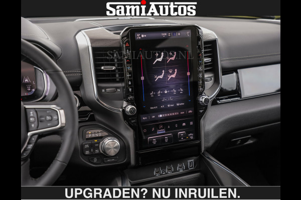 Dodge Ram BOM VOL | HUD | 420PK | LUCHTVERING | PANO | €79950,- excl | PASSAGIERSSCHERM | BOM EN BOM VOL | Comfortabele Dubbele Cabine met Royale 5 Zitplaatsen | DODGE RAM PREMIUM LARAMIE EDITION | Voorraad Nr 2230 - 8765 | De specialist in Amerikaanse pick‑ups in Nederland en Europa.