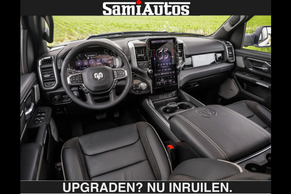 Dodge Ram BOM VOL | HUD | 420PK | LUCHTVERING | PANO | €79950,- excl | PASSAGIERSSCHERM | BOM EN BOM VOL | Comfortabele Dubbele Cabine met Royale 5 Zitplaatsen | DODGE RAM PREMIUM LARAMIE EDITION | Voorraad Nr 2230 - 8765 | De specialist in Amerikaanse pick‑ups in Nederland en Europa.
