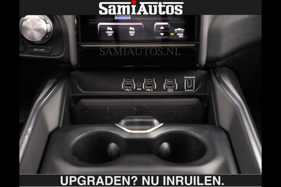 Dodge Ram BOM VOL | HUD | 420PK | LUCHTVERING | PANO | €79950,- excl | PASSAGIERSSCHERM | BOM EN BOM VOL | Comfortabele Dubbele Cabine met Royale 5 Zitplaatsen | DODGE RAM PREMIUM LARAMIE EDITION | Voorraad Nr 2230 - 8765 | De specialist in Amerikaanse pick‑ups in Nederland en Europa.