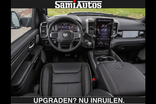 Dodge Ram BOM VOL | HUD | 420PK | LUCHTVERING | PANO | €79950,- excl | PASSAGIERSSCHERM | BOM EN BOM VOL | Comfortabele Dubbele Cabine met Royale 5 Zitplaatsen | DODGE RAM PREMIUM LARAMIE EDITION | Voorraad Nr 2230 - 8765 | De specialist in Amerikaanse pick‑ups in Nederland en Europa.