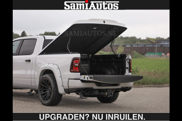 Dodge Ram BOM VOL | HUD | 420PK | LUCHTVERING | PANO | €79950,- excl | PASSAGIERSSCHERM | BOM EN BOM VOL | Comfortabele Dubbele Cabine met Royale 5 Zitplaatsen | DODGE RAM PREMIUM LARAMIE EDITION | Voorraad Nr 2230 - 8765 | De specialist in Amerikaanse pick‑ups in Nederland en Europa.