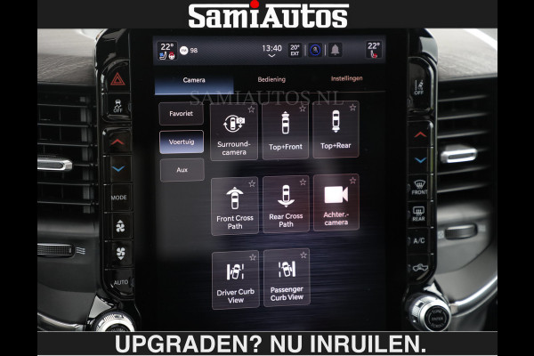 Dodge Ram BOM VOL | HUD | 420PK | LUCHTVERING | PANO | €79950,- excl | PASSAGIERSSCHERM | BOM EN BOM VOL | Comfortabele Dubbele Cabine met Royale 5 Zitplaatsen | DODGE RAM PREMIUM LARAMIE EDITION | Voorraad Nr 2230 - 8765 | De specialist in Amerikaanse pick‑ups in Nederland en Europa.