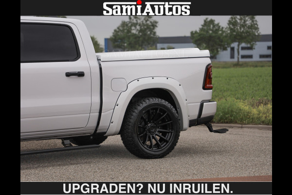 Dodge Ram BOM VOL | HUD | 420PK | LUCHTVERING | PANO | €79950,- excl | PASSAGIERSSCHERM | BOM EN BOM VOL | Comfortabele Dubbele Cabine met Royale 5 Zitplaatsen | DODGE RAM PREMIUM LARAMIE EDITION | Voorraad Nr 2230 - 8765 | De specialist in Amerikaanse pick‑ups in Nederland en Europa.