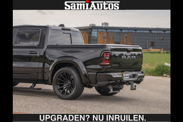 Dodge Ram BOM VOL | Night Premium | €79950,- excl | Full Option | De Meest Luxe Pick-Up in zijn Klasse | Comfortabele Dubbele Cabine met Royale 5 Zitplaatsen | BPM vrij | Nu Leverbaar uit Voorraad | Voorraad Nr 2287 - 3384 | De specialist in Amerikaanse pick‑ups in Nederland en Europa.