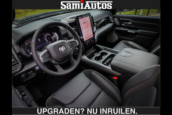 Dodge Ram BOM VOL | Night Premium | €79950,- excl | Full Option | De Meest Luxe Pick-Up in zijn Klasse | Comfortabele Dubbele Cabine met Royale 5 Zitplaatsen | BPM vrij | Nu Leverbaar uit Voorraad | Voorraad Nr 2287 - 3384 | De specialist in Amerikaanse pick‑ups in Nederland en Europa.