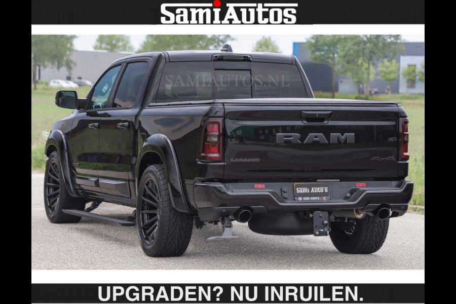 Dodge Ram BOM VOL | Night Premium | €79950,- excl | Full Option | De Meest Luxe Pick-Up in zijn Klasse | Comfortabele Dubbele Cabine met Royale 5 Zitplaatsen | BPM vrij | Nu Leverbaar uit Voorraad | Voorraad Nr 2287 - 3384 | De specialist in Amerikaanse pick‑ups in Nederland en Europa.