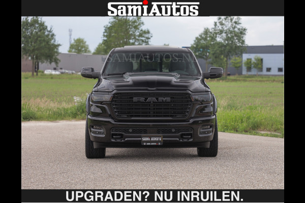 Dodge Ram BOM VOL | Night Premium | €79950,- excl | Full Option | De Meest Luxe Pick-Up in zijn Klasse | Comfortabele Dubbele Cabine met Royale 5 Zitplaatsen | BPM vrij | Nu Leverbaar uit Voorraad | Voorraad Nr 2287 - 3384 | De specialist in Amerikaanse pick‑ups in Nederland en Europa.