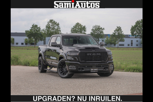 Dodge Ram BOM VOL | Night Premium | €79950,- excl | Full Option | De Meest Luxe Pick-Up in zijn Klasse | Comfortabele Dubbele Cabine met Royale 5 Zitplaatsen | BPM vrij | Nu Leverbaar uit Voorraad | Voorraad Nr 2287 - 3384 | De specialist in Amerikaanse pick‑ups in Nederland en Europa.