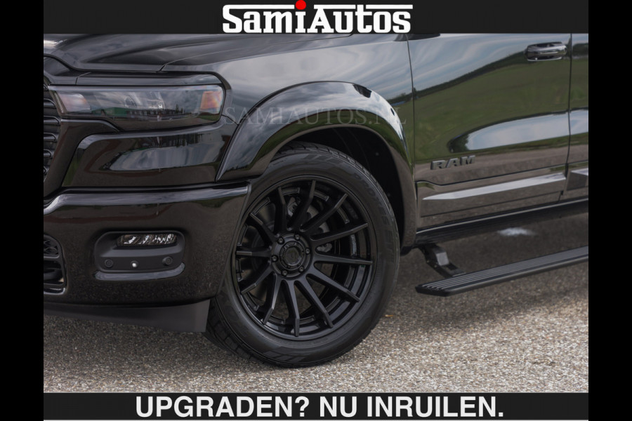 Dodge Ram BOM VOL | Night Premium | €79950,- excl | Full Option | De Meest Luxe Pick-Up in zijn Klasse | Comfortabele Dubbele Cabine met Royale 5 Zitplaatsen | BPM vrij | Nu Leverbaar uit Voorraad | Voorraad Nr 2287 - 3384 | De specialist in Amerikaanse pick‑ups in Nederland en Europa.