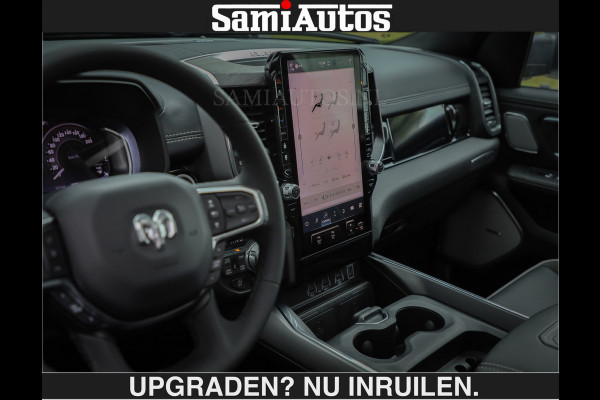 Dodge Ram BOM VOL | Night Premium | €79950,- excl | Full Option | De Meest Luxe Pick-Up in zijn Klasse | Comfortabele Dubbele Cabine met Royale 5 Zitplaatsen | BPM vrij | Nu Leverbaar uit Voorraad | Voorraad Nr 2287 - 3384 | De specialist in Amerikaanse pick‑ups in Nederland en Europa.