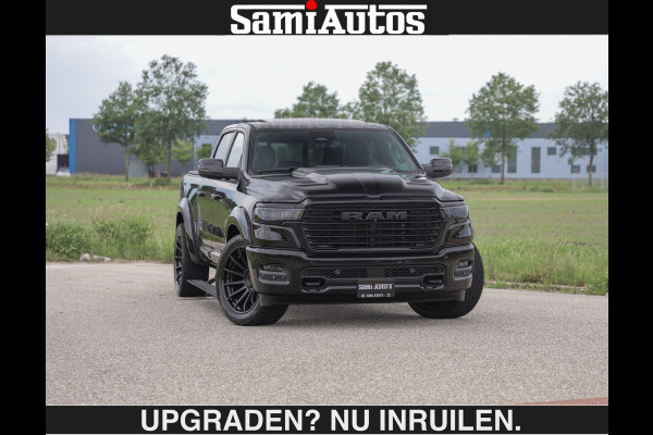 Dodge Ram BOM VOL | Night Premium | €79950,- excl | Full Option | De Meest Luxe Pick-Up in zijn Klasse | Comfortabele Dubbele Cabine met Royale 5 Zitplaatsen | BPM vrij | Nu Leverbaar uit Voorraad | Voorraad Nr 2287 - 3384 | De specialist in Amerikaanse pick‑ups in Nederland en Europa.