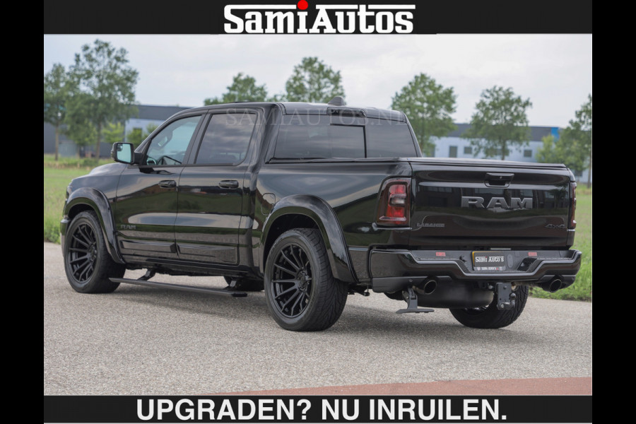 Dodge Ram BOM VOL | Night Premium | €79950,- excl | Full Option | De Meest Luxe Pick-Up in zijn Klasse | Comfortabele Dubbele Cabine met Royale 5 Zitplaatsen | BPM vrij | Nu Leverbaar uit Voorraad | Voorraad Nr 2287 - 3384 | De specialist in Amerikaanse pick‑ups in Nederland en Europa.