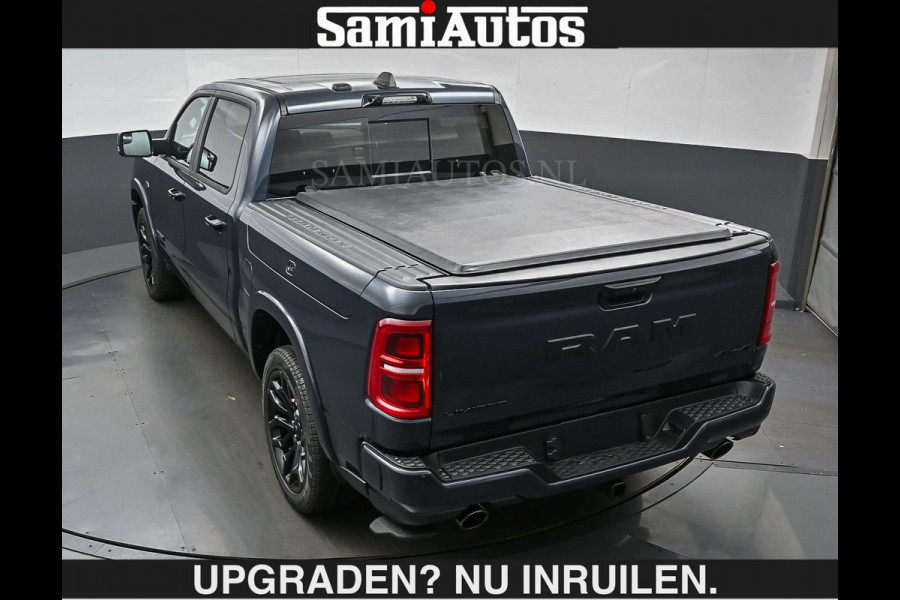 Dodge Ram LIMITED 2027 5.7 V8 HEMI | €79950,- excl excl | MAXIMAAL UITGERUST | NIEUWE KLEUR Forged Blue Metallic met Ebony Red interior se DUBBELE CABINE | 5 PERSOONS | DC | Allernieuwste Limited 2027 in nieuwe kleur Forged Blue  – volledig uitgerust met alle opties.
