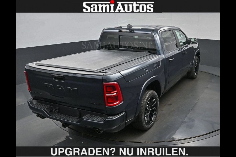 Dodge Ram LIMITED 2027 5.7 V8 HEMI | €79950,- excl excl | MAXIMAAL UITGERUST | NIEUWE KLEUR Forged Blue Metallic met Ebony Red interior se DUBBELE CABINE | 5 PERSOONS | DC | Allernieuwste Limited 2027 in nieuwe kleur Forged Blue  – volledig uitgerust met alle opties.