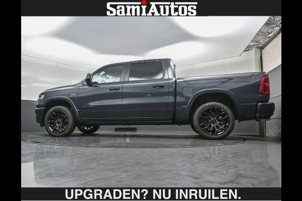 Dodge Ram LIMITED 2027 5.7 V8 HEMI | €79950,- excl excl | MAXIMAAL UITGERUST | NIEUWE KLEUR Forged Blue Metallic met Ebony Red interior se DUBBELE CABINE | 5 PERSOONS | DC | Allernieuwste Limited 2027 in nieuwe kleur Forged Blue  – volledig uitgerust met alle opties.