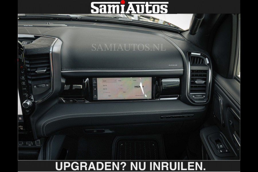 Dodge Ram LIMITED 2027 5.7 V8 HEMI | €79950,- excl excl | MAXIMAAL UITGERUST | DUBBELE CABINE | 5 PERSOONS | DC | Allernieuwste Limited uitvoering – volledig uitgerust met alle opties, inclusief MWK en normale laadbak.