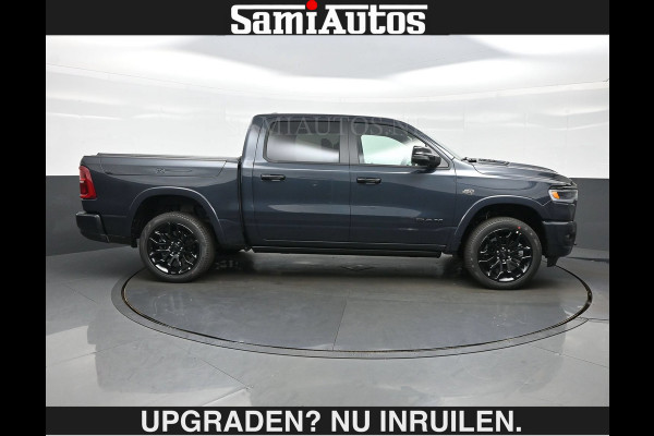 Dodge Ram LIMITED 2027 5.7 V8 HEMI | €79950,- excl excl | MAXIMAAL UITGERUST | NIEUWE KLEUR Forged Blue Metallic met Ebony Red interior se DUBBELE CABINE | 5 PERSOONS | DC | Allernieuwste Limited 2027 in nieuwe kleur Forged Blue  – volledig uitgerust met alle opties.
