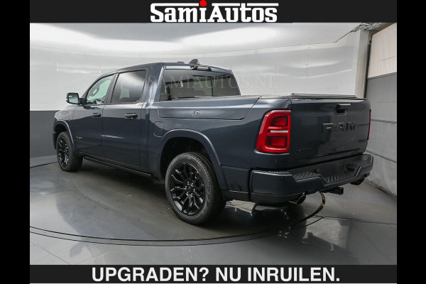 Dodge Ram LIMITED 2027 5.7 V8 HEMI | €79950,- excl excl | MAXIMAAL UITGERUST | NIEUWE KLEUR Forged Blue Metallic met Ebony Red interior se DUBBELE CABINE | 5 PERSOONS | DC | Allernieuwste Limited 2027 in nieuwe kleur Forged Blue  – volledig uitgerust met alle opties.