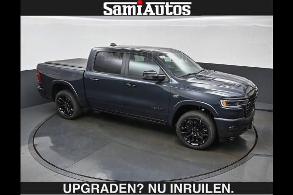 Dodge Ram LIMITED 2027 5.7 V8 HEMI | €79950,- excl excl | MAXIMAAL UITGERUST | NIEUWE KLEUR Forged Blue Metallic met Ebony Red interior se DUBBELE CABINE | 5 PERSOONS | DC | Allernieuwste Limited 2027 in nieuwe kleur Forged Blue  – volledig uitgerust met alle opties.